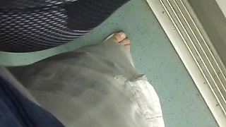 Horny Stepmom Touch a Stranger in Train! Should I Tell My Stepdad This?