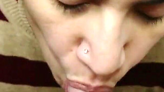 Old School Facial! POV Handheld Camera