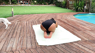 Glute Workout in the Garde