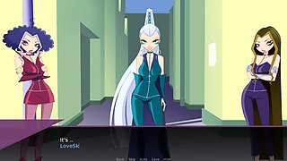 Fairy fixer gets steamy with busty Stella in Winx adventures by Loveskysanx