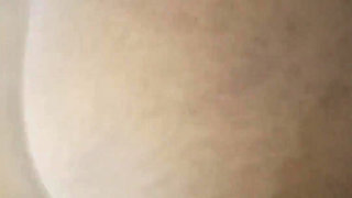 18 year old brunette big saggy tits from New York United States fucking her stepbrother's big dick balls