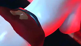 3D Big Boobs Slut Wearing Sexy Lingerie Got Her Asshole Fucked so Hard