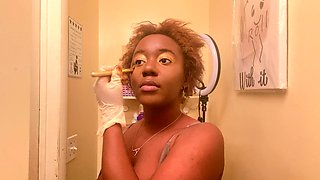 Naked and prepped with me: gorgeous glam makeup everyday routine tutorial with Alliyah Alecia