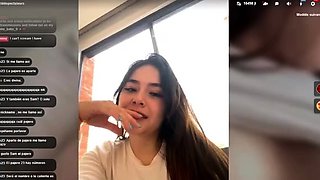 Busty brunette solo masturbation