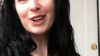 Amateur striptease and Solo masturbation