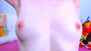 Lotion on Tits Extreme Close-up