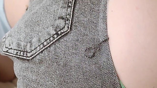 Step Mom’s Jeans Rip & Step Son Fucks Her Hard