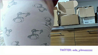 I Masturbated in Pajamas- Doggy in Pajamas- Big Ass- Turkish MILF Porn- Turkish Disclosure- Disclosure