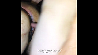 18yo Pinay Gets Cum Sprayed on Her Pussy