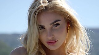 Hardcore fucking in the bedroom with blonde wife Kenzie Anne