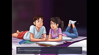 Hot Summer Time Saga - 3D Cartoon Sex Game with Big Moms