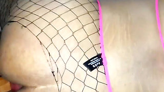 Crazyfat69 gets fucked in her two holes