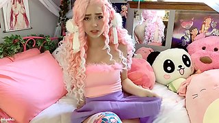 EGIRL FILMS HER FIRST PORNO - INDIGO WHITE