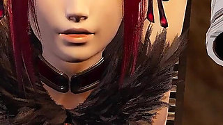 Amy Sorel In Sex Machine With Two Dildos And Clit Stimulation 3D Porn Animation