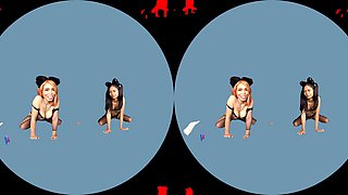 Halloween Special: Dual Anal Catgirls