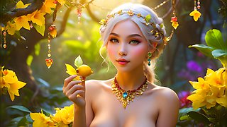 Beautiful Elf Girls with Grewia