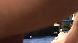 Blonde MILF Gets All Her Holes Fucked Hard by a Group of Wild Men During Boxing