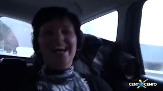 Italian Threesome Orgy with Veronica Rossi & Alex Magni - Blowjob, Doggy Style, Missionary HD