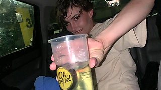 Pissing in the Car
