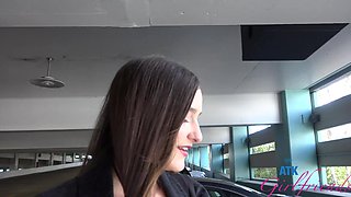 Beautiful long hair Violet Viper has a great pov sex with a lucky guy.