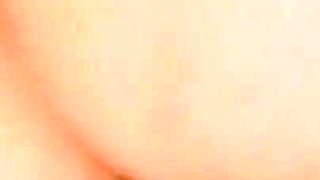 Busty Latina Brunette POV Pussy Flashing and Baseball Insertion
