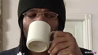Mature Wife suprise by Black Monster Cock Guy next Door to Interracial Cheating Fuck