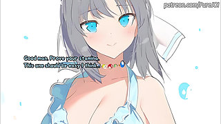 Become a stronger man with boosty Yumi's warm control (Soft JOI)