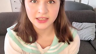 My First Time! Blowjob And Riding With My Stepdaddy