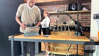 Behind the Scenes Secretary Seduces Boss