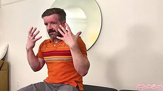 Horny blonde mature woman porn video