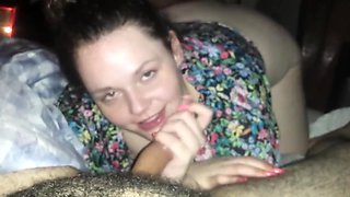 Thick Hot Teen Step Daughter Deepthroats And Begs For Creampie