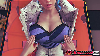 Nefertari Vivi Timeskip 3D Hentai - Busty Anime Girl Receives Erotic Massage and Pussy Licking for an Explosive Orgasm