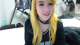 Emo Teen Becka Solo Webcam Masturbation Porn