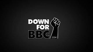 DOWN FOR BBC - Kelli Staxxx BBC Sucking Slut In Bathroom