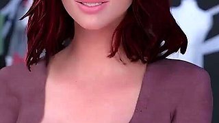 Fucking Stepcousin in Dressing Room- Away From Home #24 Animated Porn Gameplay