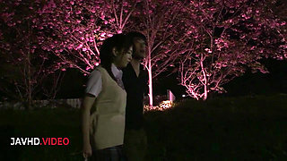 Seductive Asian lady gives intense blowjob then gets roughly fucked by passionate stud