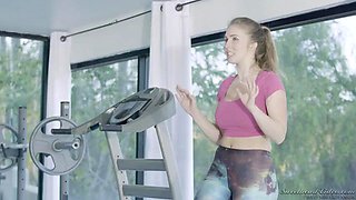 Personal Trainer: Big Tits, Big Ass  Babe Porn