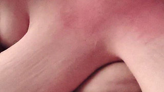 That Extra Large Cock Head Made Her Cum All Over the Bed