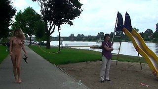 Blonde teens outdoor hardcore sex