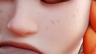 Brigitte's First Date Gone Wrong - Anal & Creampie 3 Times in a Row Overwatch 3D Animation
