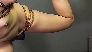 Slave Mila Made to Cum Over and Over in Intense Bondage Suspension (1080p)