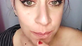 The Loan Shark Is Back for More From Me Now He's Collecting by Fucking Me Cuckold JOI