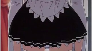 The New Maid Applies For A Job At The Mansion, And The Yuri Drama Ends With A Double Climax With Hentai Anime