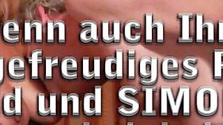 Big Booty German MILF Likes Riding It