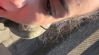 Frankfurt, Above the Dächern Cumshot Face, Mouth