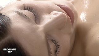 Perfect Body Brunette Emily Brix Receives the Best Erotic Massage - Whiteboxxx