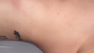 Husband Joins His Wife to Fuck the Attractive Bisexual Cleaning Girl!!