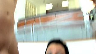 Hot amateur teen blowjob and facial HD video