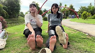 Lovely free teen porn with foot fetish
