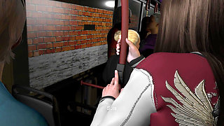 Asian Girl Bus Ride Sex POV